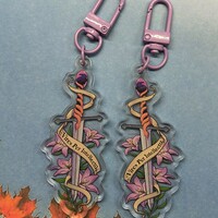 Lily's Dagger KeyChain/Bag Charm - Thumbnail 1