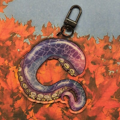 New tenticle earrings or keychain (sold separately) - Thumbnail 1