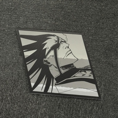 Kenpachi Zaraki Anime Wall Mirror – Premium Manga Art Aesthetic Decor