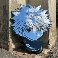Killua Zoldyck Anime Character Mirror - Custom Handcrafted Wall Décor - Thumbnail 3