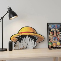 Lightweight Unbreakable Sturdy and Durable Wall Mirror OP Luffy Irregular Shape Anime Mirrors for Wall Home Decor Gift - Thumbnail 1