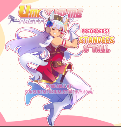 Gold Ship Standee - Umamusume col.1