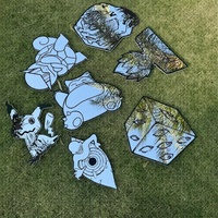 Mimikyu Pokemon Mirror: Anime Gamer Room Decor, Shatterproof Polymer - Thumbnail 3
