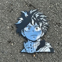 My Hero Academia Deku Anime Wall Mirror Decor - Thumbnail 1