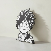 My Hero Academia Deku Anime Wall Mirror Decor - Thumbnail 10