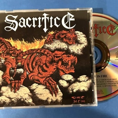 Sacrifice - torment in fire (cd)