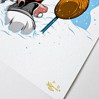 A3 Print by Dhani Barragan "Survivor Teddy Bear"  - Thumbnail 3