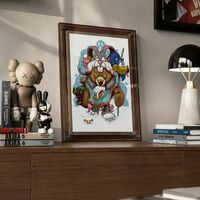 A3 Print by Dhani Barragan "Survivor Teddy Bear"  - Thumbnail 2