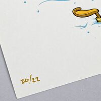A3 Print by Dhani Barragan "Survivor Teddy Bear"  - Thumbnail 4