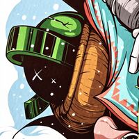A3 Print by Dhani Barragan "Survivor Teddy Bear"  - Thumbnail 6