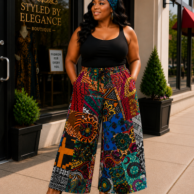 Mosaic majesty palazzo pants ii