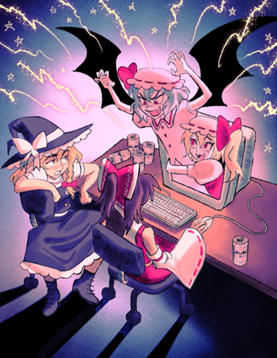 Touhou 6: EOSD print