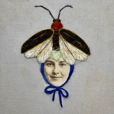 Lil’ firefly bonnet (glows in the dark!)