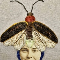 Lil’ Firefly Bonnet (glows in the dark!) - Thumbnail 1