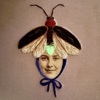 Lil’ Firefly Bonnet (glows in the dark!) - Thumbnail 4