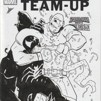 Invincible sketchcover