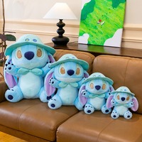 Stitch plush toy with summertime collection hat  - Thumbnail 1