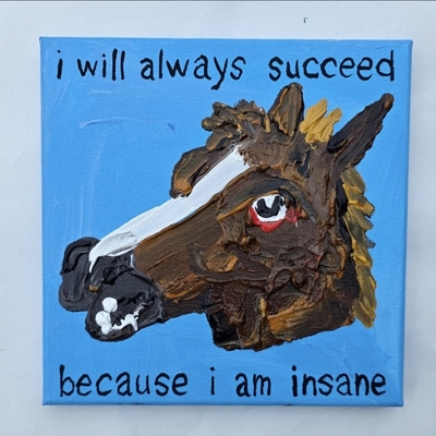 I will always succeed (horse mask2) - Thumbnail 1