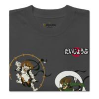 Daijoubu Raijin & Fujin Oversized faded t-shirt - Thumbnail 4