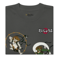 Daijoubu Raijin & Fujin Oversized faded t-shirt - Thumbnail 10