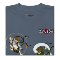 Daijoubu Raijin & Fujin Oversized faded t-shirt - Thumbnail 16