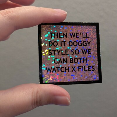 Bloodhound gang sticker