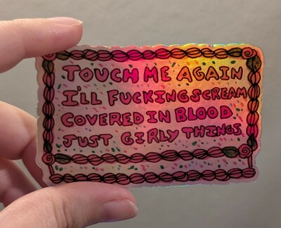 Scene Queen Sticker