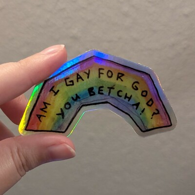 Its always sunny gay for god sticker