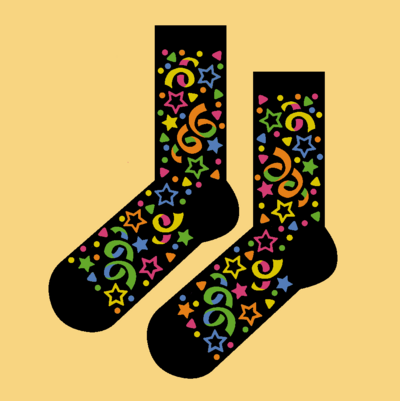 Arcade Carpet Socks