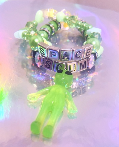 Space Scum bracelet set 
