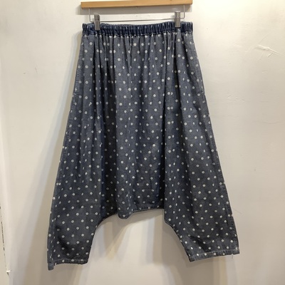 Tricot comme des garçons dot insideout drop crotch pants 