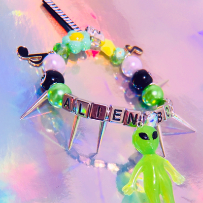 Alien boy bracelet 