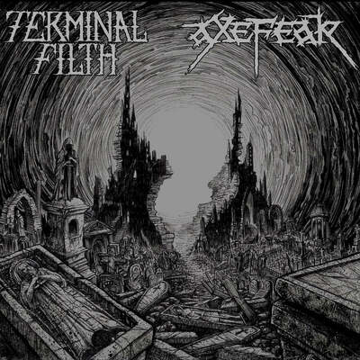 Terminal filth/ axefear - split 12" - Thumbnail 2