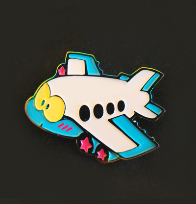 Little Plane Enamel Pin