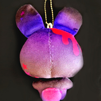 Dead Bunny Plush Keychain - Thumbnail 1