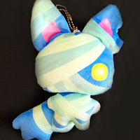 Mummy Kitty Plush Keychain - Thumbnail 2
