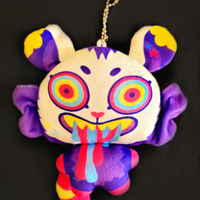 Drippy Opossum Plush Keychain - Thumbnail 2