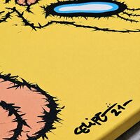 Painting by Celipe Perroloco  "Corrupted Tweety" - Thumbnail 3