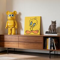 Painting by Celipe Perroloco  "Corrupted Tweety" - Thumbnail 2