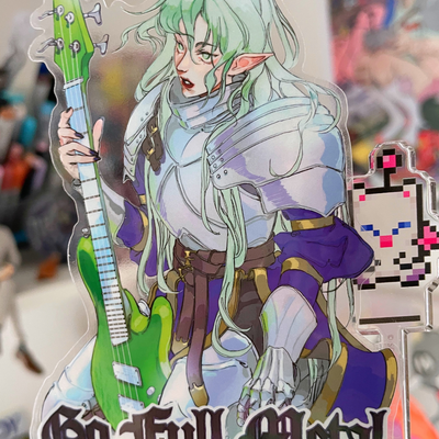 Go full metal transparent sticker - Thumbnail 1