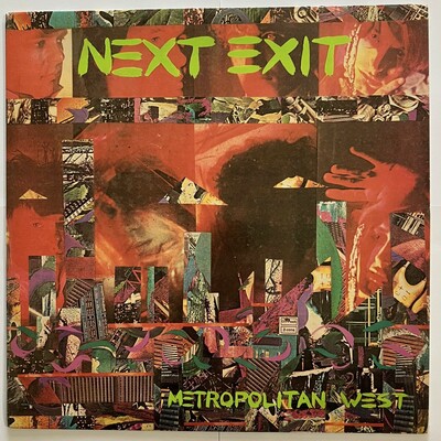 Next exit - metropolitan west (original sealed lp from 80s seattle band - variant cause, sweet madness, tko)