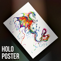 Kite Dragon - Premium Holographic Poster - Thumbnail 4