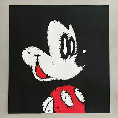Painting by Celipe Perroloco "Black Mouse" 