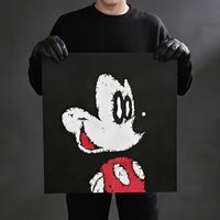 Painting by Celipe Perroloco "Black Mouse"  - Thumbnail 1