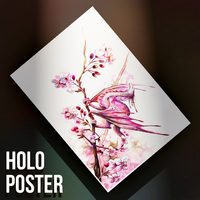 Sakura Dragon - Premium Holographic Poster - Thumbnail 4