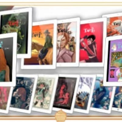 Digital copies of all toxic fruit comics currently available. tart 1 - 16 and two hell strawberry collections (factory #1 and amour supreme).