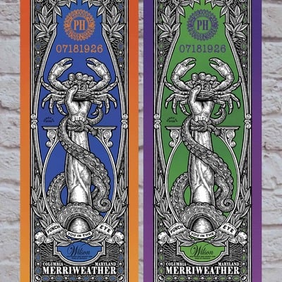 2026 phish at merriweather post pavilion, columbia, md (limited lot print) *ships aug. 1st