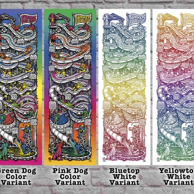 2026 phish summer tour (limited lot print) *ships aug. 1st