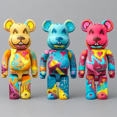 Custom bearbrick 400% series by topo
