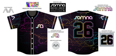 LTD Edition Somna "Pathways" Jersey